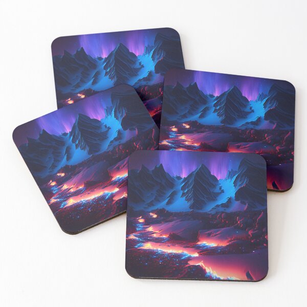 Item preview, Fantasy Landscape Art, Molten Ridge designed and sold by Fantasy Masterpiece.