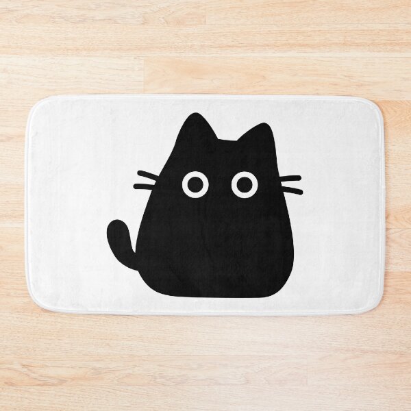 Item preview, Black Cute Cat Doodle, Cute Back Cat designed and sold by RiciPaneto.