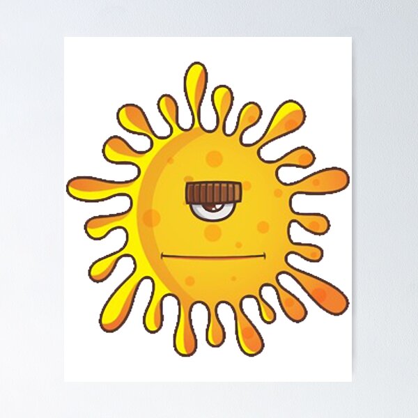 Item preview, monstruo enojado de la flor del sol designed and sold by DisynePluss.