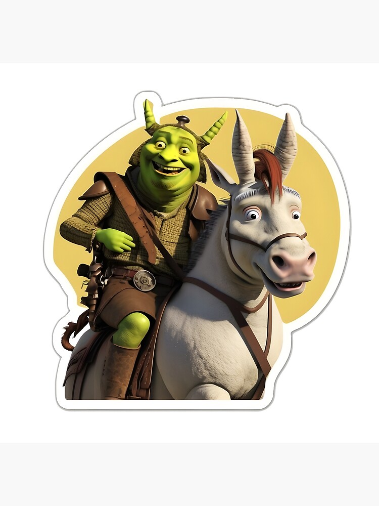 Shrek And Donkey Meme Canvas Prints for Sale