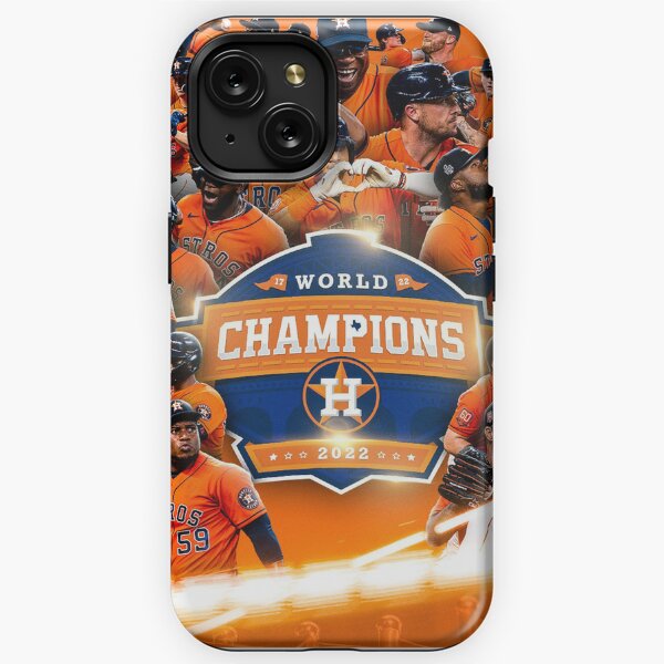 Houston Astros Cooperstown Pinstripe iPhone Clear Case 