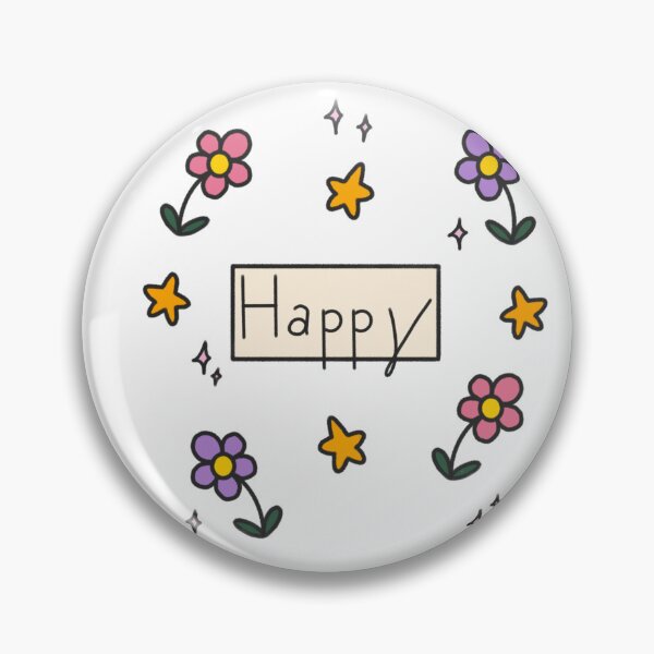 Artikelvorschau, Floral happy flower pattern design entworfen und verkauft von moonbean-art.