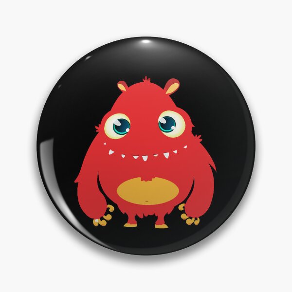 Item preview, Cara de monstruo de dibujos animados feliz. designed and sold by DisynePluss.