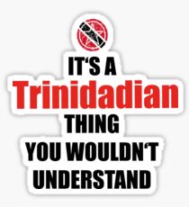 geschenk heimat home wurzeln love Trinidad Tobago Sticker
