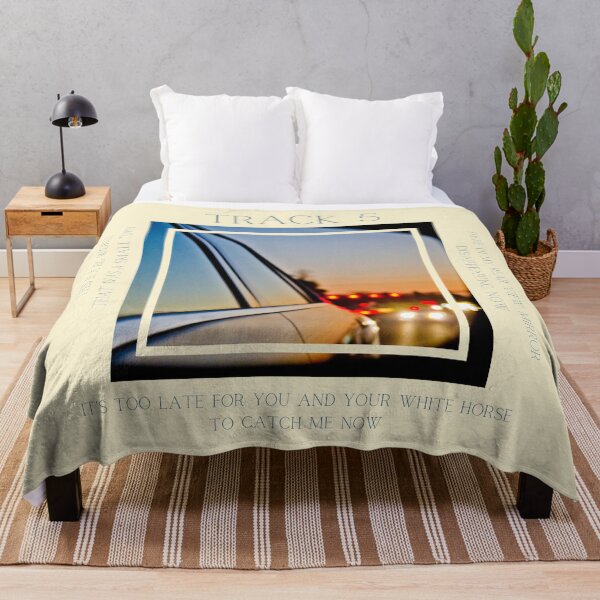 Item preview, Track 5, White horse designed and sold by SmileApparel.