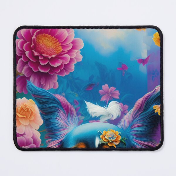 Item preview, Fly Dog with Flower Portrait designed and sold by HenryMaster.