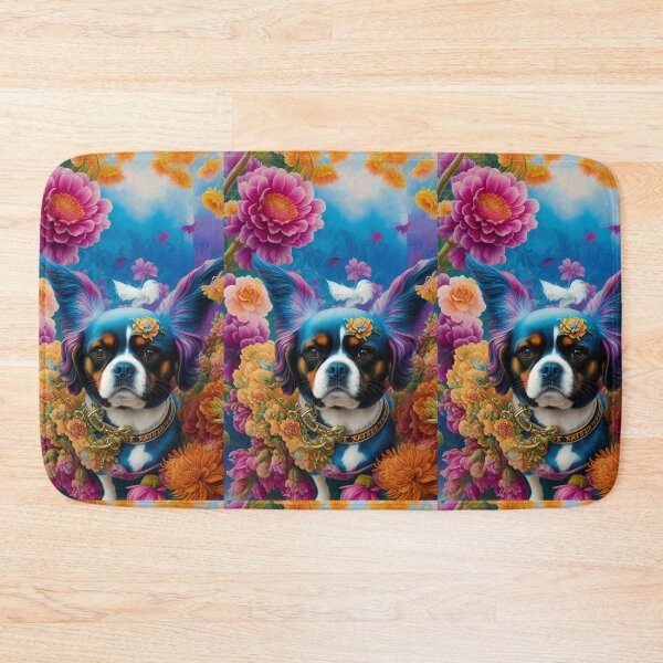 Item preview, Fly Dog with Flower Portrait designed and sold by HenryMaster.