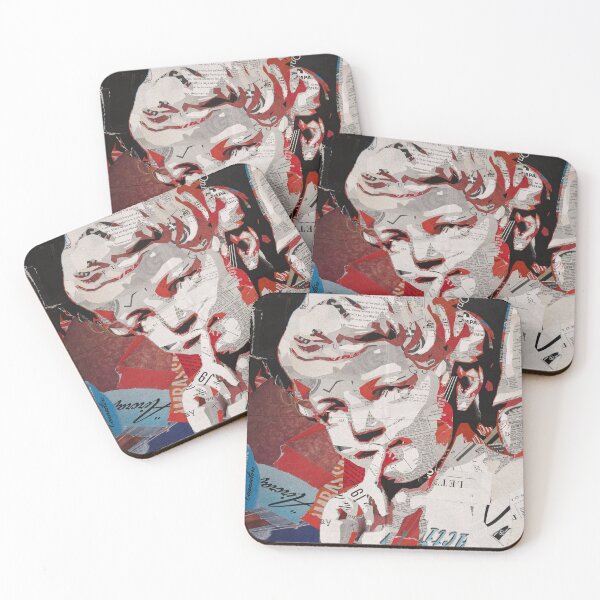 Item preview, paper collage art figure #43 designed and sold by artomazo.