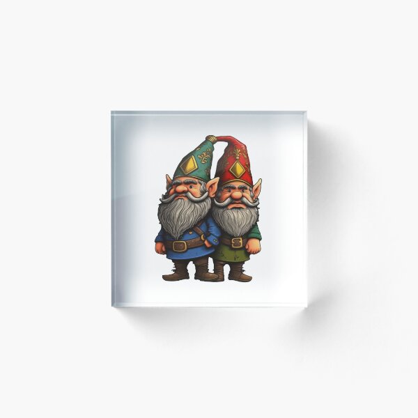 Item preview, Gnomos curiosos designed and sold by Digital-Space.
