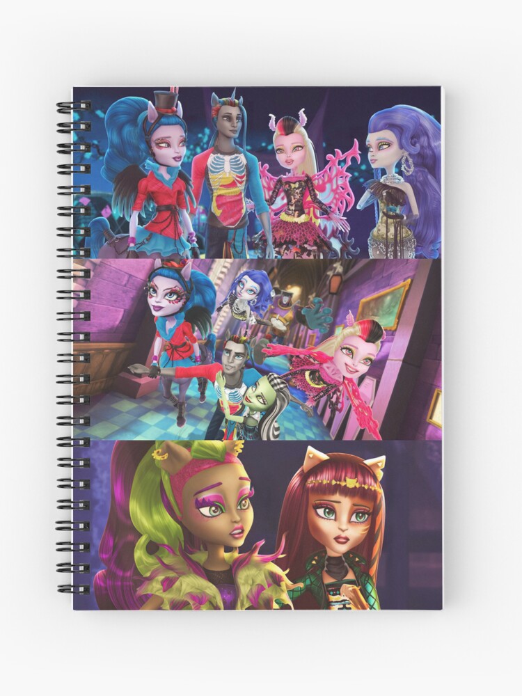 clawdeen Spiral Notebook by ARTRAVESHOP