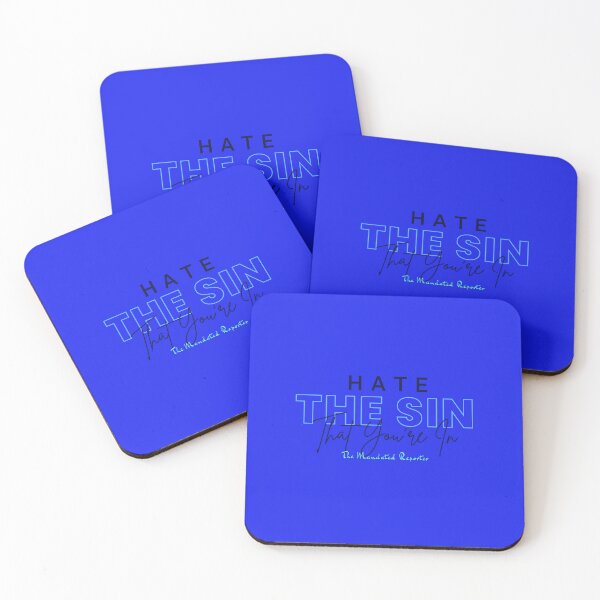 Item preview, Hate the Sin that You're In | Proverbs 14:34 - Blue designed and sold by TheReporter1.