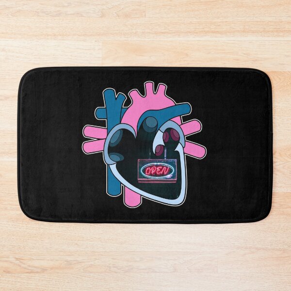 Item preview, Cyberpunk Open Neon Sign (Anatomical Human Heart) designed and sold by ObsidianDaz.