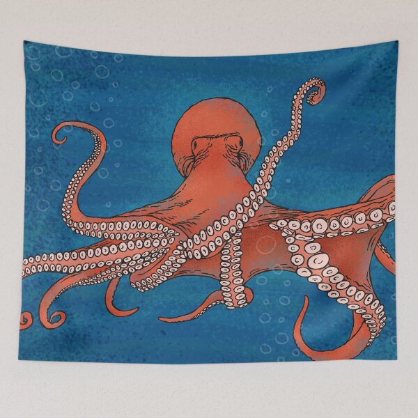 Item preview, Octopus approaching designed and sold by cjnconway.