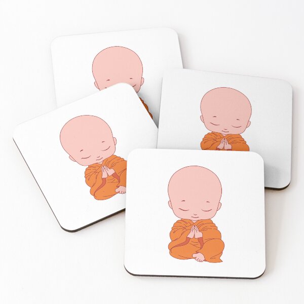 Item preview, Zen buddah baby - peace and calm and love message designed and sold by retropetrol.
