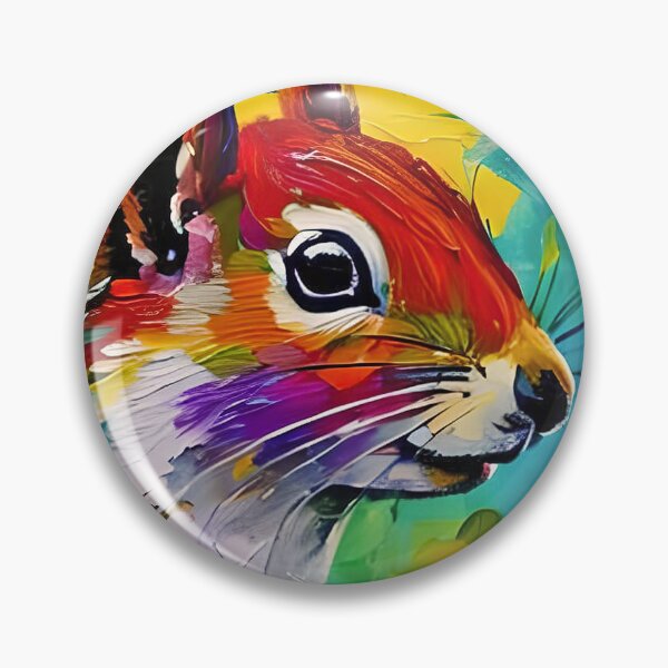Item preview, Modern Contemporary digital artwork of a Red Squirrel. designed and sold by davidelder.