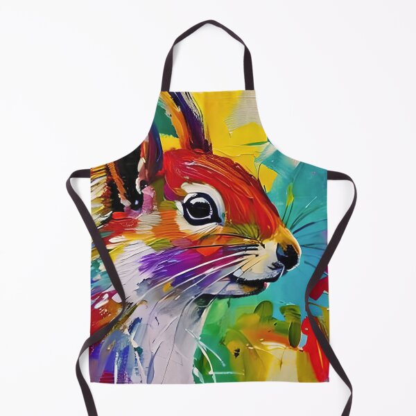 Item preview, Modern Contemporary digital artwork of a Red Squirrel. designed and sold by davidelder.