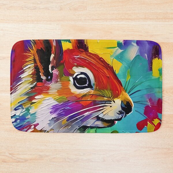 Item preview, Modern Contemporary digital artwork of a Red Squirrel. designed and sold by davidelder.