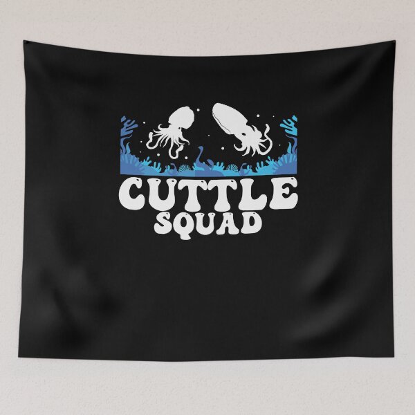 Item preview, Funny Cuttle Squad Cuttlefish Marine Biology Cuttlefish Fans designed and sold by StrongShirts.