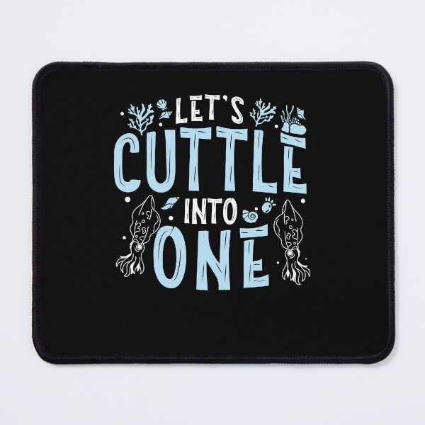 Item preview, Funny Let's Cuttle Into One Cuttlefish Joke Marine Biologist designed and sold by StrongShirts.