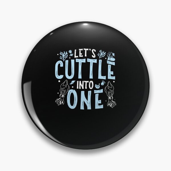 Item preview, Funny Let's Cuttle Into One Cuttlefish Joke Marine Biologist designed and sold by StrongShirts.