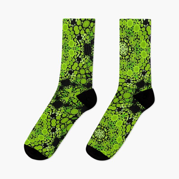 Item preview, Dot Mandala Flower Green designed and sold by WormholeOrbital.