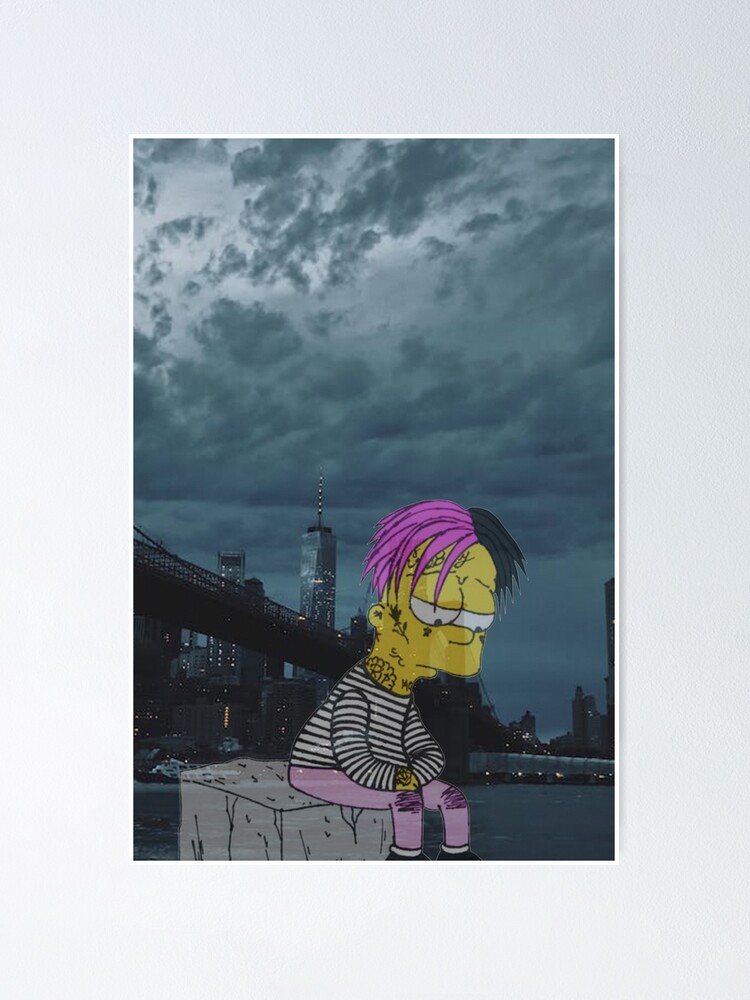 Bart Simpson just woke up in bed, Bart Simpson Sadness Depression