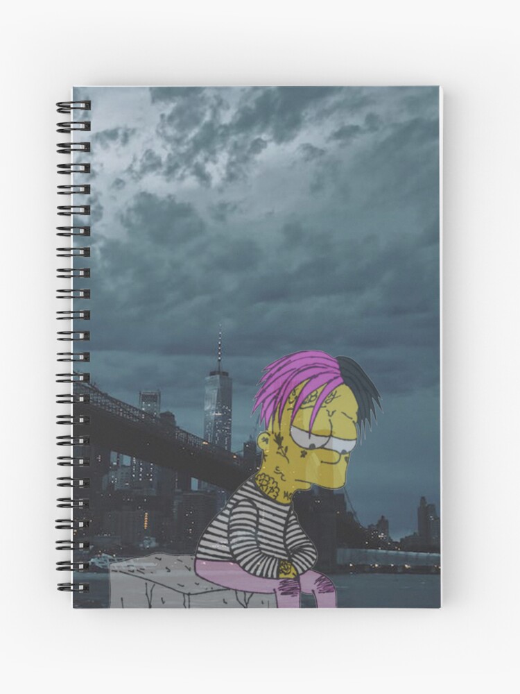 Bart Simpsons S.A.D. Spiral Notebook by tugfnaam