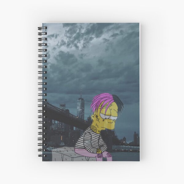 Sad Bart. | Spiral Notebook