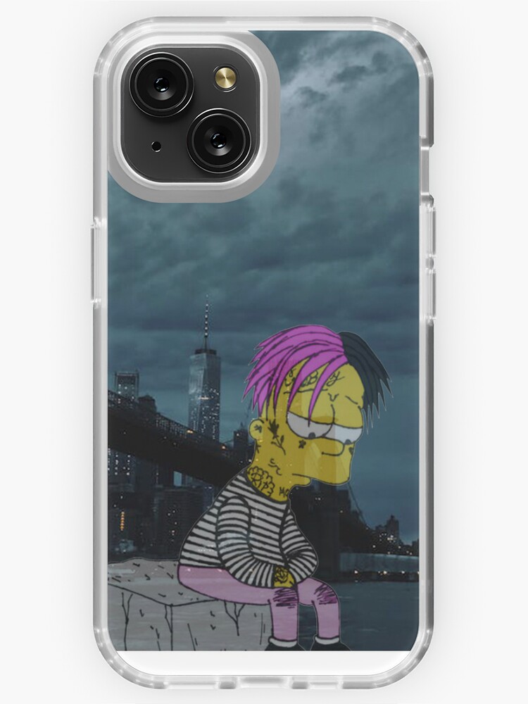 Bart Simpsons S.A.D. iPhone Case by tugfnaam