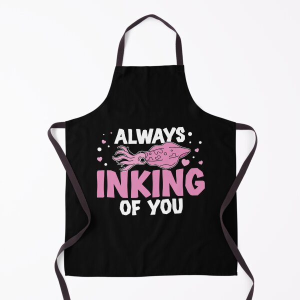 Item preview, Funny Always Inking Of You Cuttlefish Humor Marine Biologist designed and sold by StrongShirts.