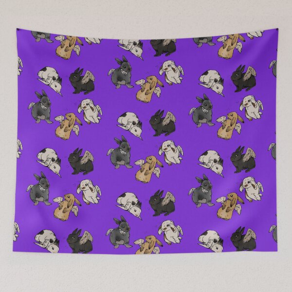 Item preview, Bunny galore purple designed and sold by Petcetera.