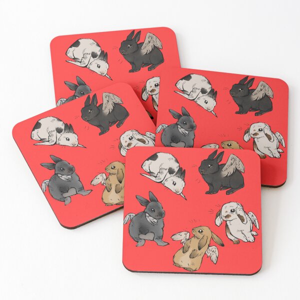 Item preview, Bunny galore red designed and sold by Petcetera.
