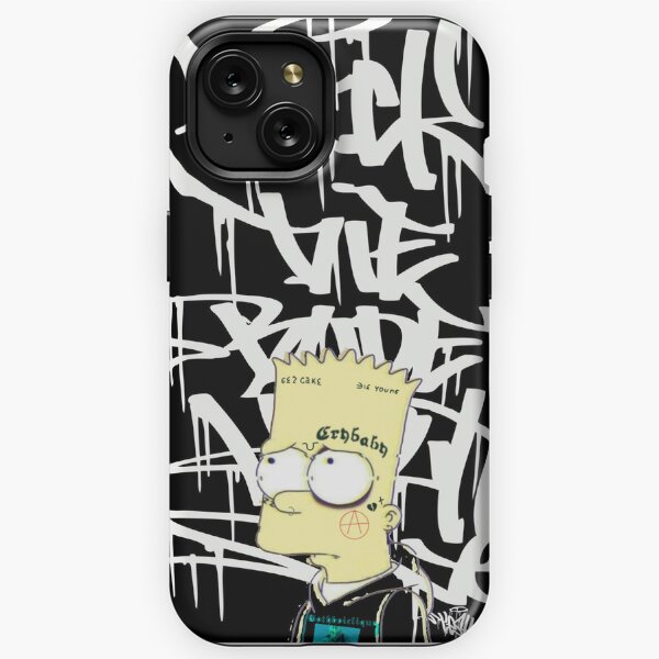 Bart Simpson phone case sad