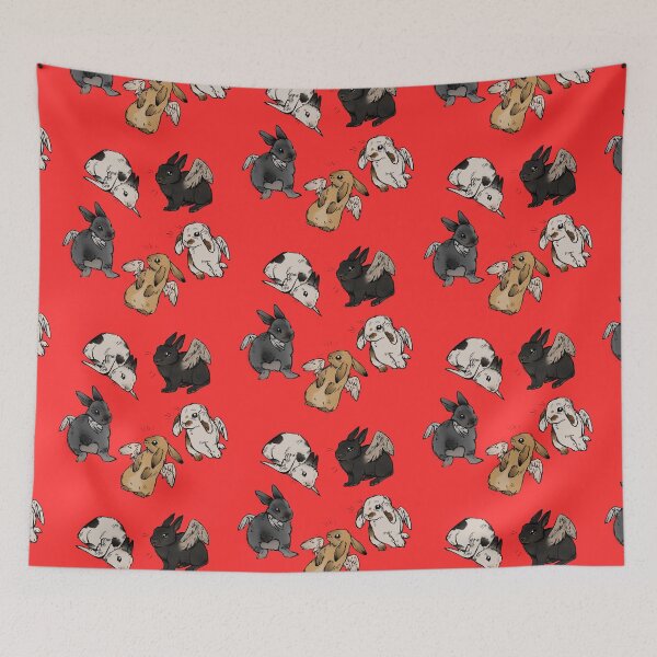 Item preview, Bunny galore red designed and sold by Petcetera.
