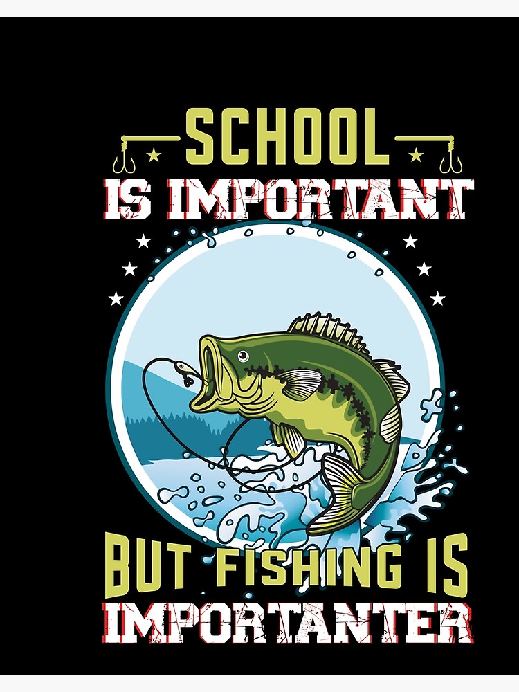 Vintage Fishing Free T-shirt Design | Art Board Print