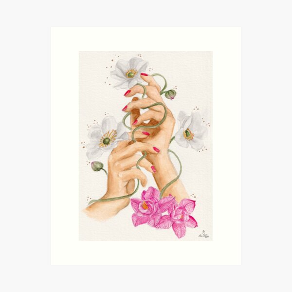 Magic Hands Art Print