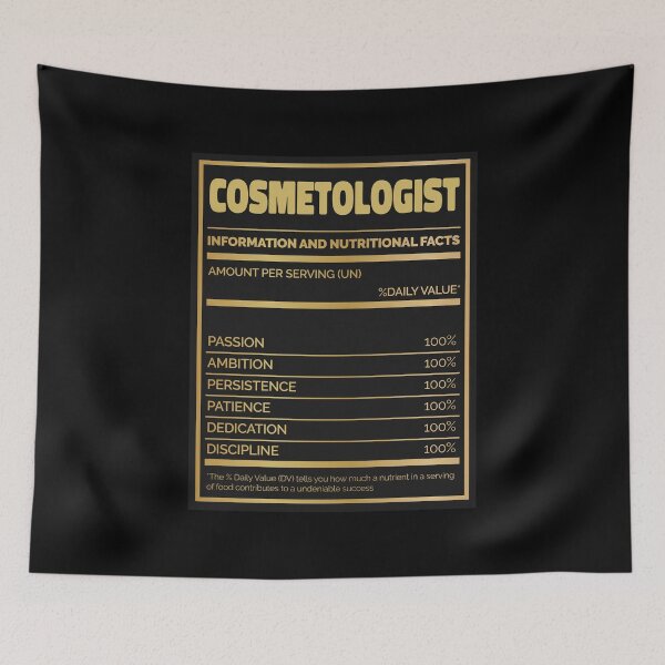 Item preview, Funny Cosmetology Facts Art designed and sold by MrEddie10.