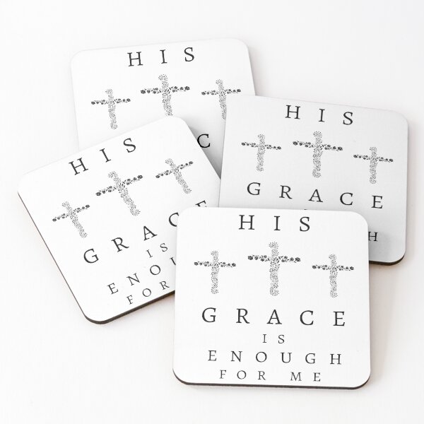 Item preview, His Grace is Enough for Me V5 designed and sold by Family Journey with God.