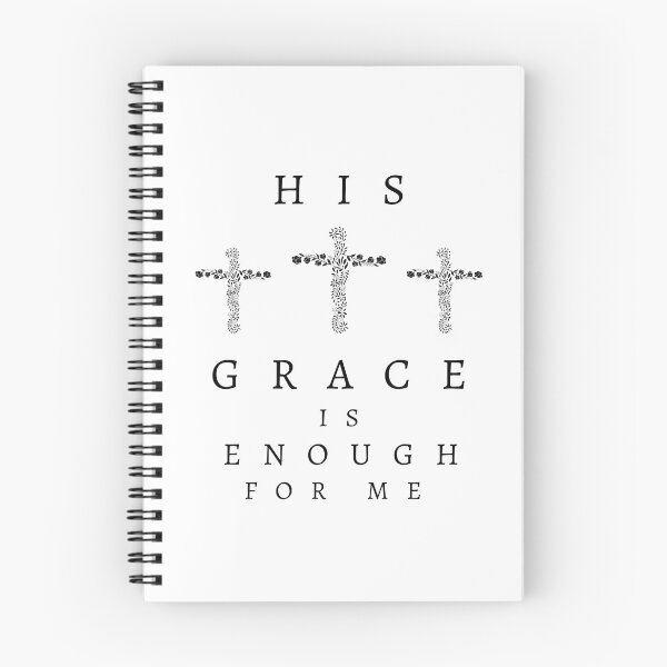 Item preview, His Grace is Enough for Me V5 designed and sold by Family Journey with God.