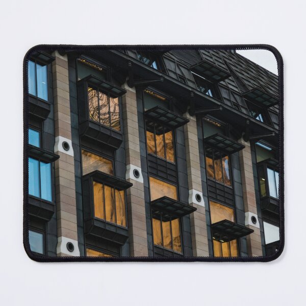 Item preview, The Old and the New - London Big Ben Reflected in a Modern Building designed and sold by Georgia Mizuleva.