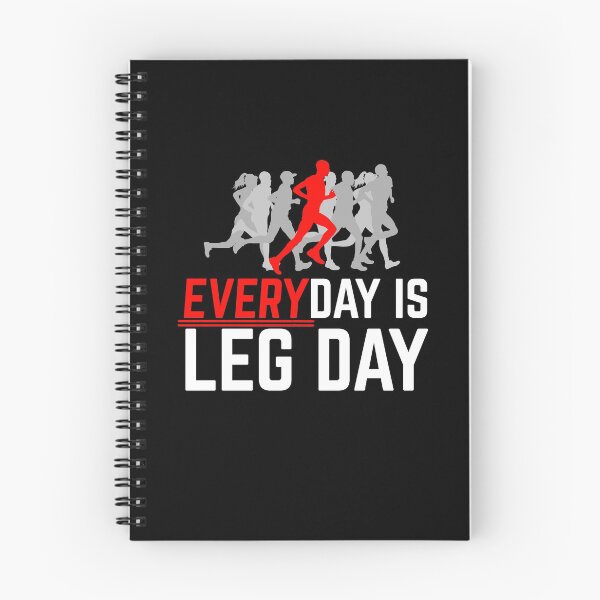 Item preview, Everyday Is Leg Day Male Runner designed and sold by thingsandthings.