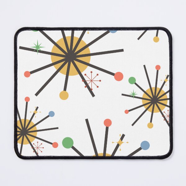 Item preview, MCM Atomic Starbursts Retro Vibes Mid Century Modern designed and sold by uhnotsocool.