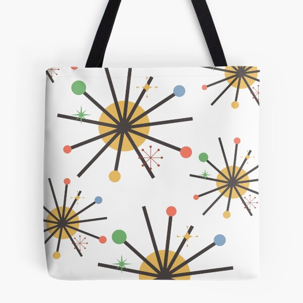 Item preview, MCM Atomic Starbursts Retro Vibes Mid Century Modern designed and sold by uhnotsocool.