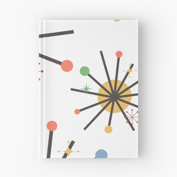 Item preview, MCM Atomic Starbursts Retro Vibes Mid Century Modern designed and sold by uhnotsocool.
