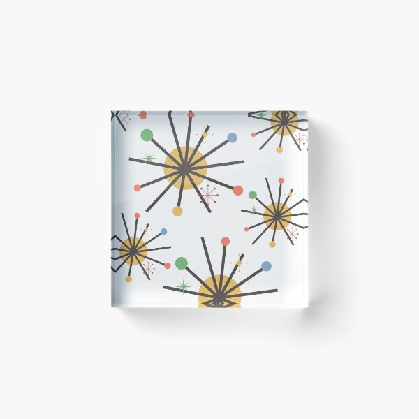 Item preview, MCM Atomic Starbursts Retro Vibes Mid Century Modern designed and sold by uhnotsocool.