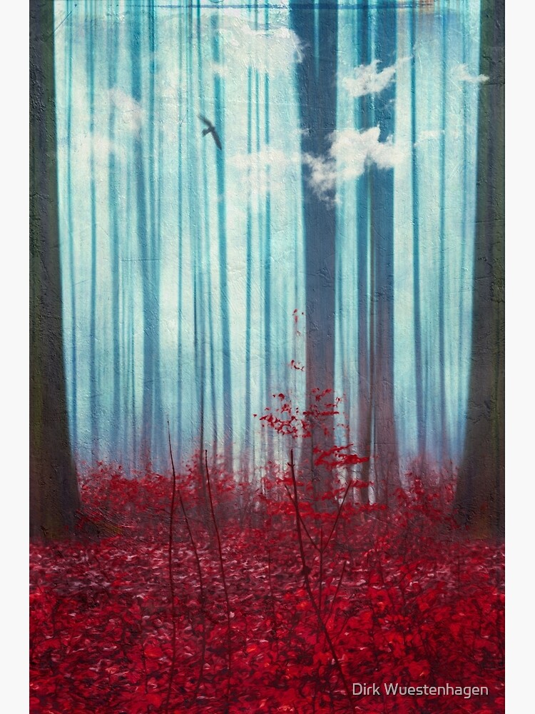 Gateways - abstraction of a forest scene by DyrkWyst