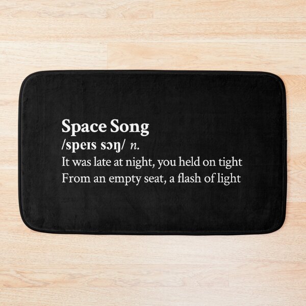 Item preview, Beach House Aesthetic Indie Rock Band Quote Lyrics Black designed and sold by StickTheSong.