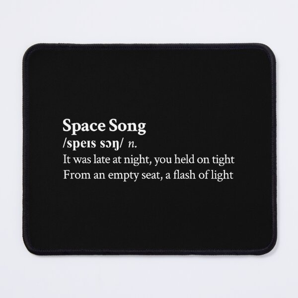 Item preview, Beach House Aesthetic Indie Rock Band Quote Lyrics Black designed and sold by StickTheSong.