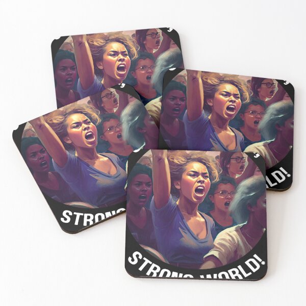 Item preview, Strong women, strong world! designed and sold by ai-datamancer.