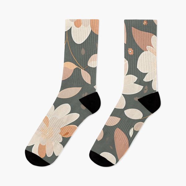 Item preview, Minimalist Boho Floral Pattern designed and sold by BohoRhapsody.